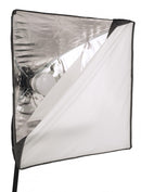 24" Shooting Table Kit with Floor Stand and Three Light LED Softboxes