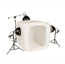 3-Light Fluorescent 1050-Watt 48" Light Tent Kit